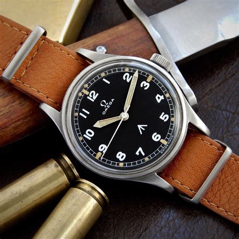 omega pilot watch for sale|omega 1953 raf pilots watch.